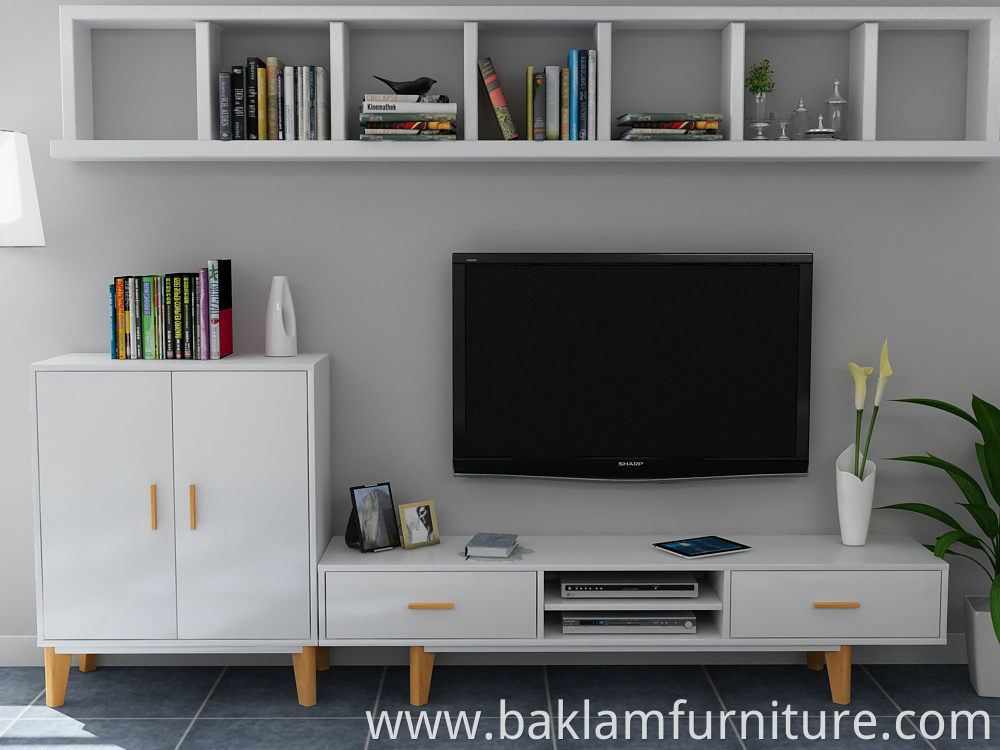 Space Saving Wooden TV Stand